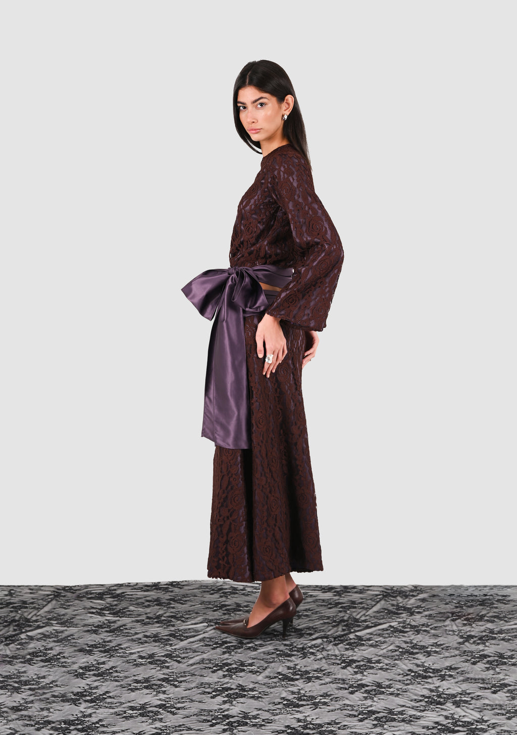 Purple Gergar Skirt