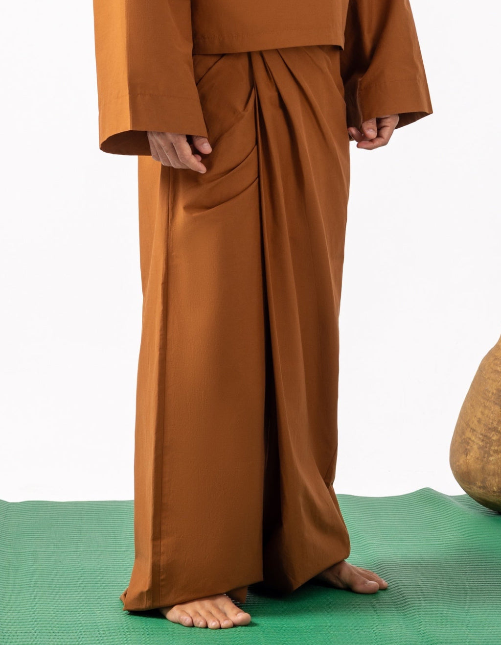 Brown Galabeya Pants