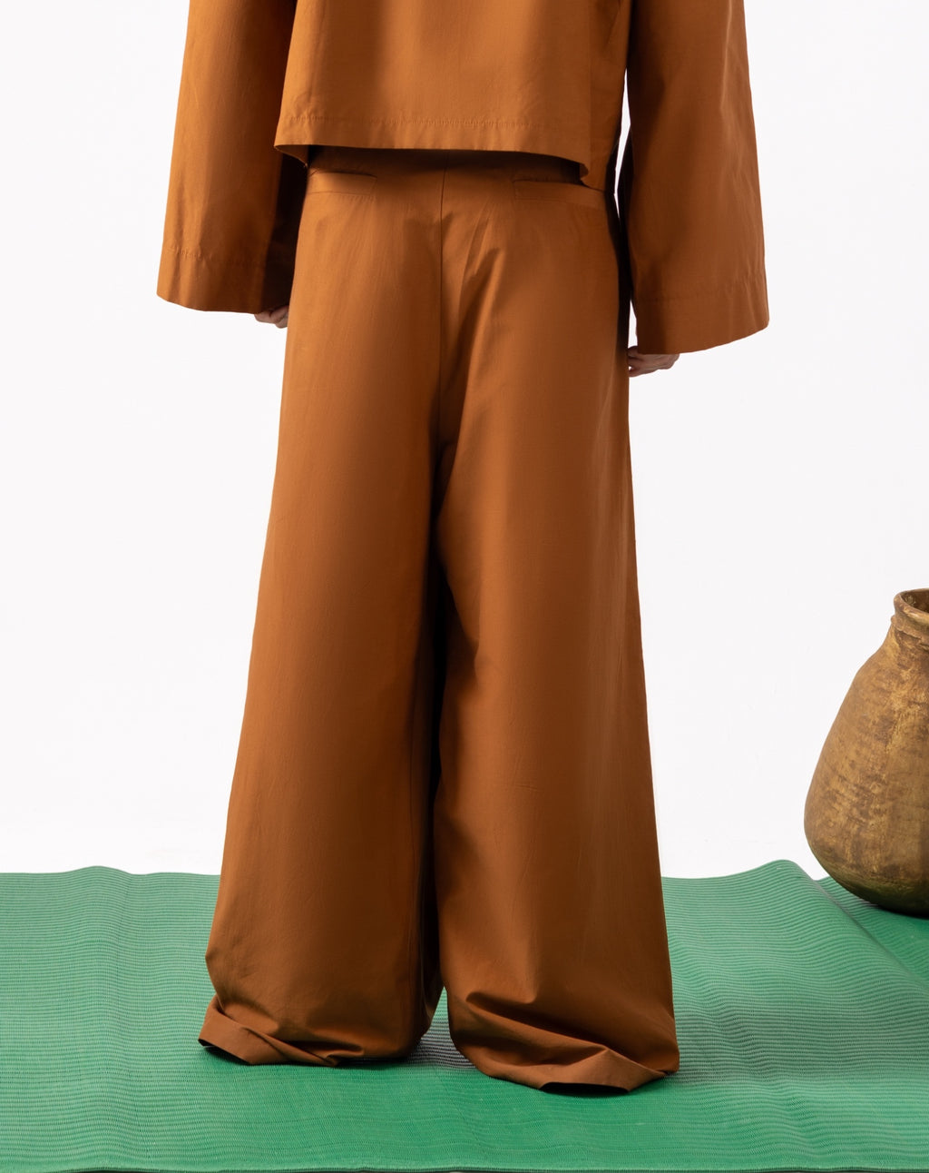 Brown Galabeya Pants