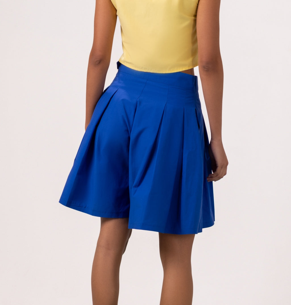 Blue Galabeya Shorts